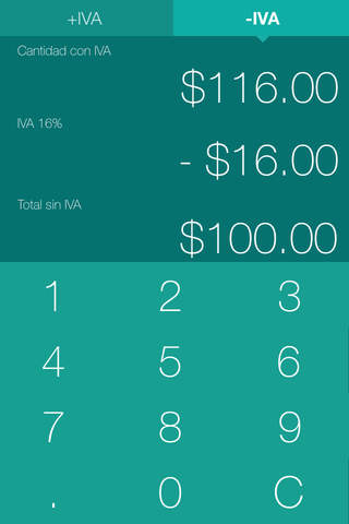 MIVA - Calculadora de IVA screenshot 3