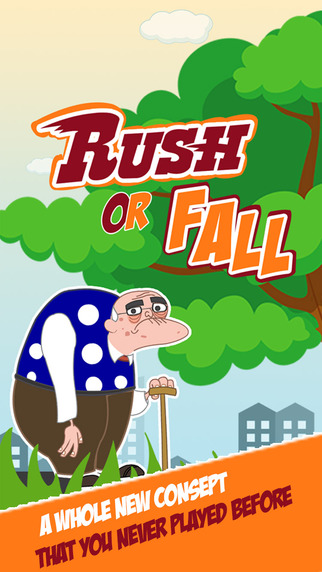 免費下載遊戲APP|Rush Or Fall Free - An Adventure Of Uncle Bob On The Streets Of America app開箱文|APP開箱王