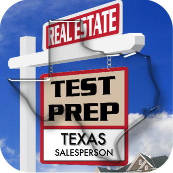 Texas Salesperson Real Estate Test Preparation - Practice Exam Questions with Answers and Explanations LOGO-APP點子