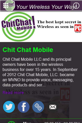 Chit Chat Mobile App screenshot 2