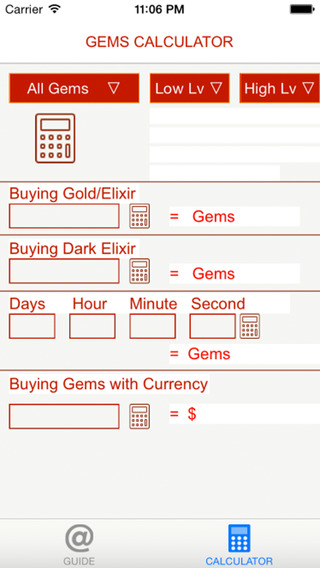 【免費遊戲App】Free Gem Calculator for COC-APP點子