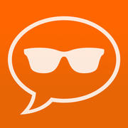 Secret Messenger - send real text & sms messages with a free anonymous phone number mobile app icon