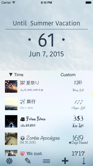 【免費工具App】Countdowns - Event Reminders,Timer and Calendar Event Countdowns-APP點子