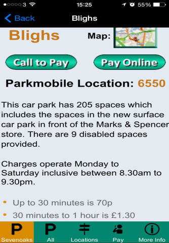 Sevenoaks District Car Parking Information screenshot 4