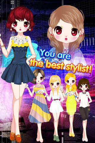 Lovely Girl - dress up game for girls screenshot 2