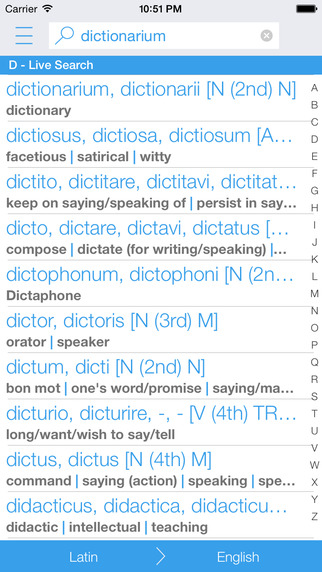 【免費教育App】Latin English Dictionary and Translator-APP點子