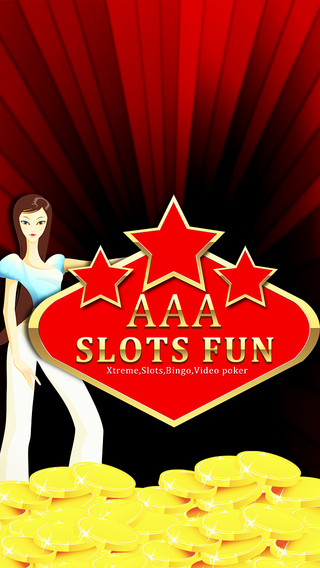 AAA Slots Fun - Xtreme Slots Bingo Video Poker