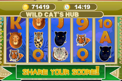 Zany Wonder Zoo Slot Machine - Animal Park Paradise Casino FREE screenshot 2