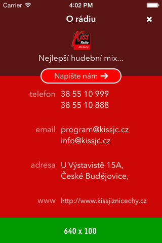 Kiss Jižní Čechy ‣ screenshot 2