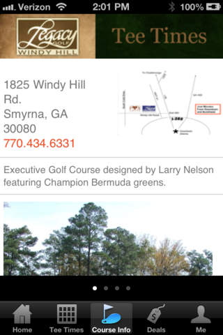 Legacy Golf Links Tee Times screenshot 3