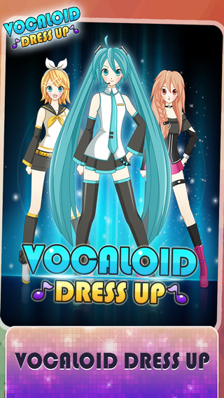 Dress up Vocaloid girls Edition: The Hatsune miku rika and Rin salon make up anime games