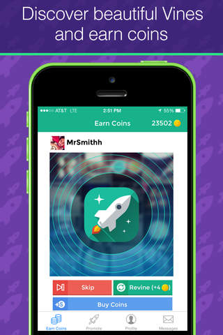 TurboBoost - Get followers, revines and likes for Vine screenshot 2