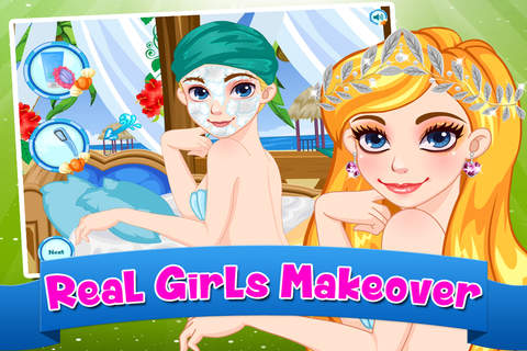 Mermaid Princess Spa - Makeover,Makeup,Dress up Game screenshot 2
