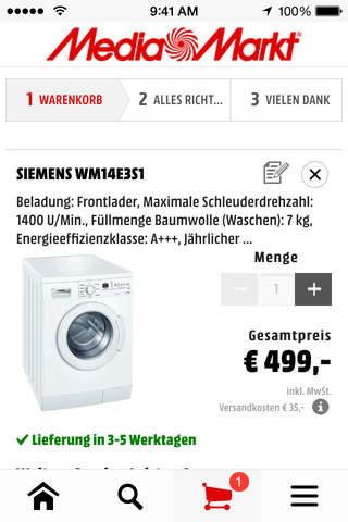 MediaMarkt Deutschland screenshot 4