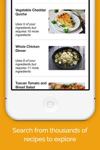 ChewChew - Search for Recipes By Ingredient screenshot 2