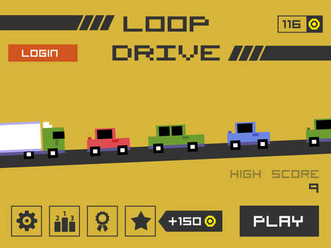 Loop Drive : Crash Race на iPad