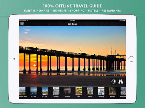 【免費旅遊App】San Diego Travel Guide with Offline City Street and Metro Maps-APP點子