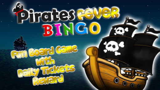Pirates Fever Bingo Free - fun board game with daily tickets reward