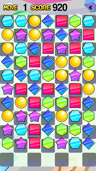 【免費遊戲App】Zen Geometry Collection - A Match 3 Game To Line Up The Circles, Diamonds, and Squares FREE-APP點子