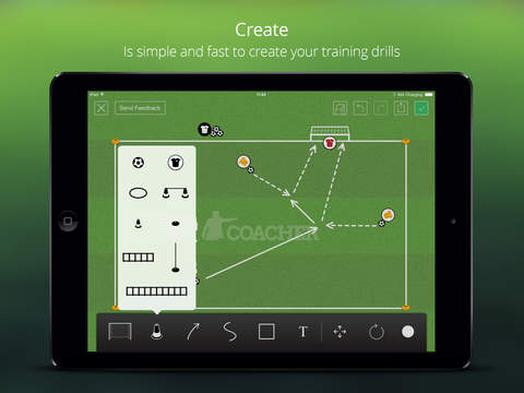 【免費運動App】Coacher Drills - Improve your soccer training drills-APP點子