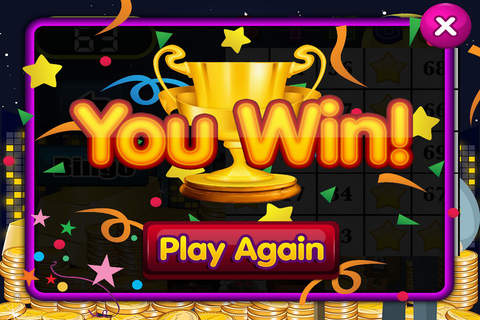 Play Lucky Gold Bingo Pro Casino Vegas Lane Tournament Video Game Hd screenshot 3