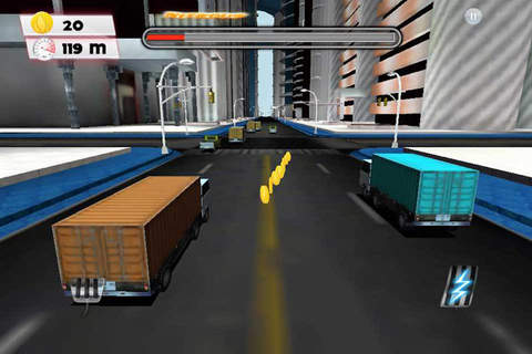 3D Container Truck Racer - Top Speed Racing on Highway and City screenshot 4