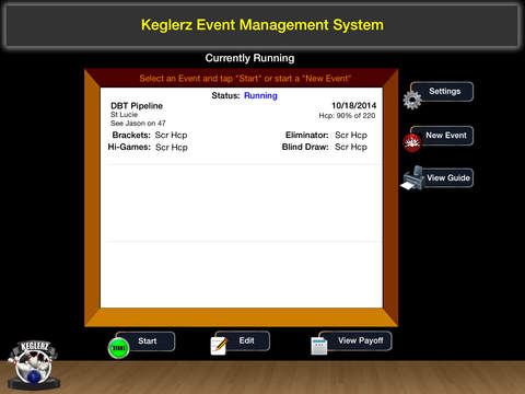Keglerz - Bowling Event Management System