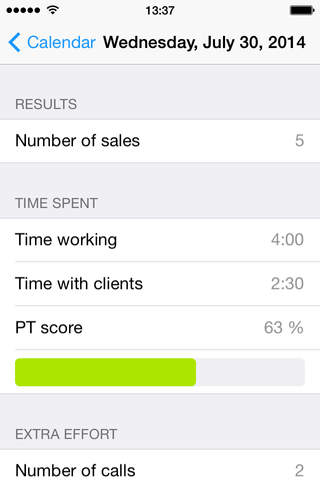 Personal Trainer Worksheet - Time Tracking for Professional PTs screenshot 2