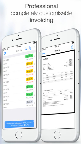 【免費商業App】TimeTrack - Timesheet and Invoicing-APP點子