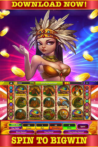 Casino & LasVegas: Slots Of Explorer Spin Beach Free game screenshot 4