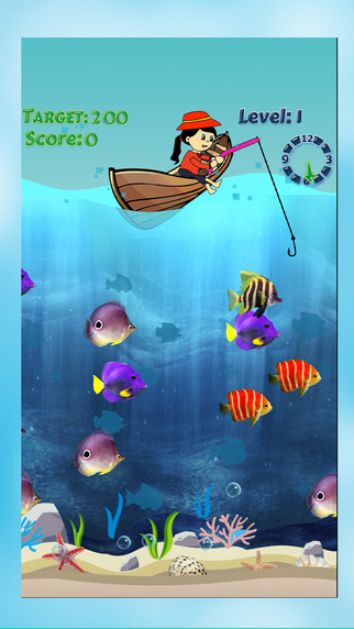 Girl Fishing Games : For Kids Play Catch And Hunting Big Fish Game