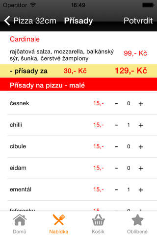Pizza Krnov screenshot 3