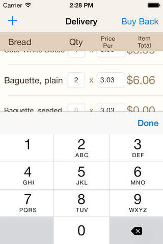 Easy Bread Invoice screenshot 4