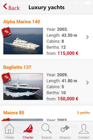 Spain Yacht Charter screenshot 3