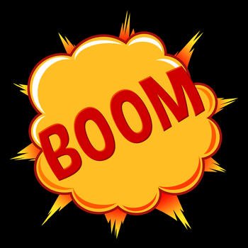 Boomapp - (Explosion simulator) LOGO-APP點子