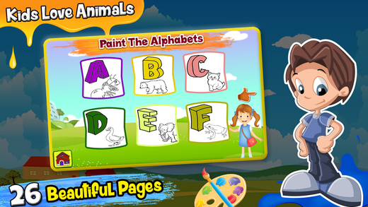 【免費教育App】Kids Coloring Pages ABC 123-APP點子