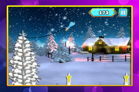 Adorable Snowy Winter Princess Swinging Adventure : Beautiful Christmas Ice Village FREE screenshot 2