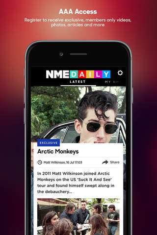 NME Daily - Discover new artists, music and more, with reviews, features and interviews on your favourite music, games and the latest film & tv releases screenshot 2