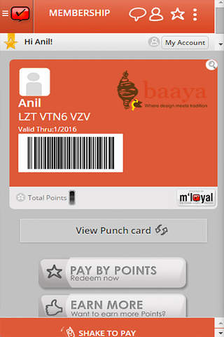 Baaya Design mLoyal App screenshot 4