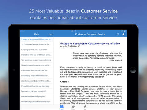 免費下載商業APP|MBA Series: 25 Most Valuable Ideas in Customer Service app開箱文|APP開箱王