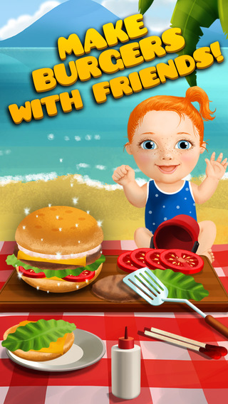 【免費遊戲App】Sweet Baby Girl Beach Picnic - Kids Game-APP點子