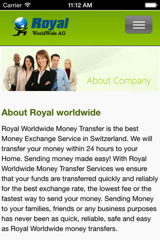 Royal worldwide AG screenshot 3