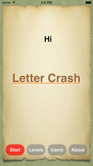 Letter Crash