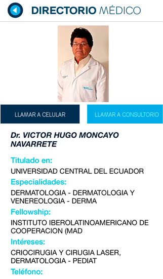 【免費醫療App】Directorio de médicos-APP點子