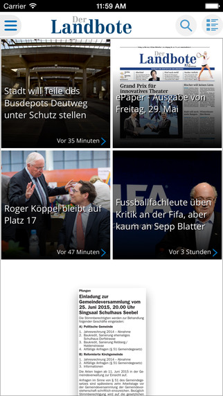 免費下載新聞APP|Der Landbote Mobile app開箱文|APP開箱王