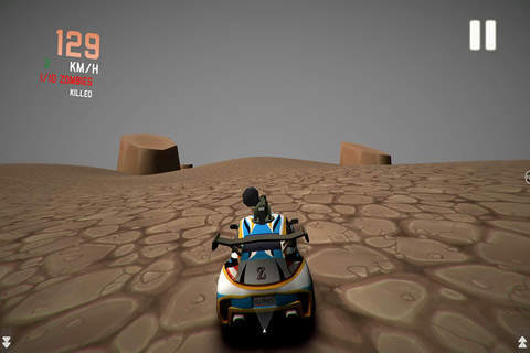 Zombie Death Race 3D screenshot 4