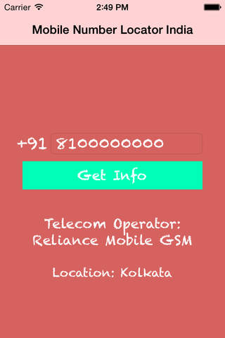 Mobile Number Locator India screenshot 3