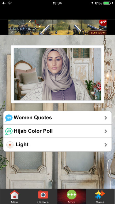 Jilbab Hijab Fashion Photo Montage Screenshot on iOS
