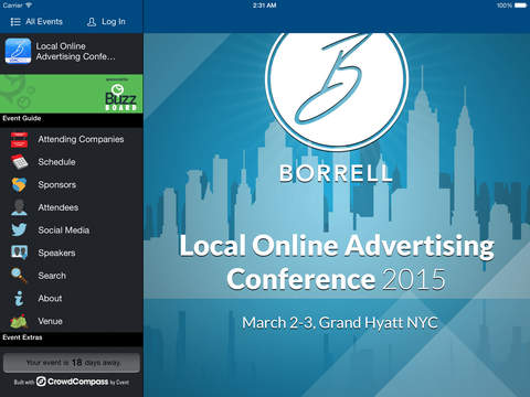 免費下載商業APP|Borrell Associate's Local Online Advertising Conference 2015 app開箱文|APP開箱王
