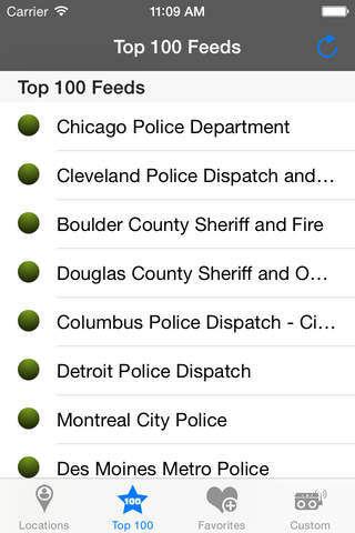 Top Cop - Police Radio Scanner Basic Edition screenshot 2